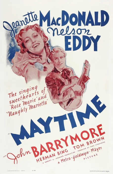 Framed Print : MAYTIME, US poster art, from left: Jeanette MacDonald, Nelson Eddy, 1937 Framed Print : MAYTIME, US poster art, from left: Jeanette MacDonald, Nelson Eddy, 1937