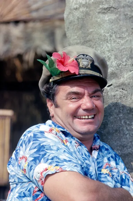 Framed Print : MCHALE'S NAVY, Ernest Borgnine, on set, (Season 1, 1962), 1962-1966 Framed Print : MCHALE'S NAVY, Ernest Borgnine, on set, (Season 1, 1962), 1962-1966