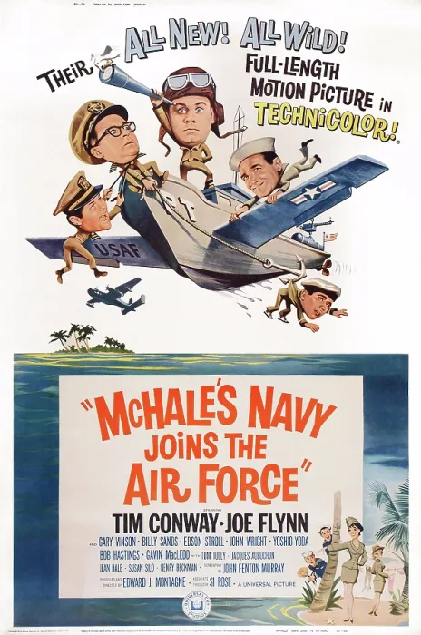 Framed Print : McHALE'S NAVY JOINS THE AIR FORCE, US poster art, top from left: Bob Hastings, Joe Flynn, Tim Conway, Billy Sands, Yoshio Yoda, 1965 Framed Print : McHALE'S NAVY JOINS THE AIR FORCE, US poster art, top from left: Bob Hastings, Joe Flynn, Tim Conway, Billy Sands, Yoshio Yoda, 1965