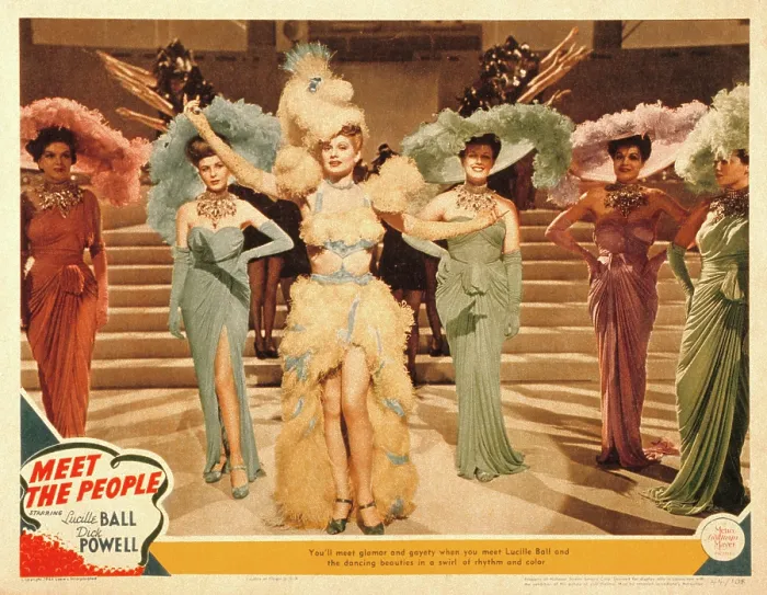 Framed Print : MEET THE PEOPLE, Lucille Ball, 1944