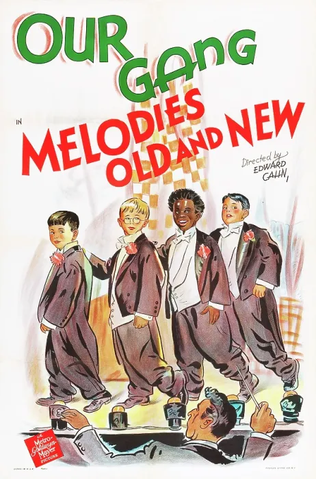 Framed Print : MELODIES OLD AND NEW, l-r: Robert Blake (aka Mickey Gubitosi), Billy Froggy Laughlin, Billie Buckwheat Thomas, on poster art, 1942 Framed Print : MELODIES OLD AND NEW, l-r: Robert Blake (aka Mickey Gubitosi), Billy Froggy Laughlin, Billie Buckwheat Thomas, on poster art, 1942