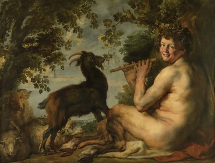 Framed Print : Mercury Ordering Calypso to Release Odysseus, by Gerard de Lairesse, 1680, Dutch painting, oil on canvas. Odysseus then continues his voyage to return to his wife