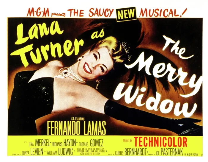 Framed Print : THE MERRY WIDOW, Lana Turner, 1952 Framed Print : THE MERRY WIDOW, Lana Turner, 1952