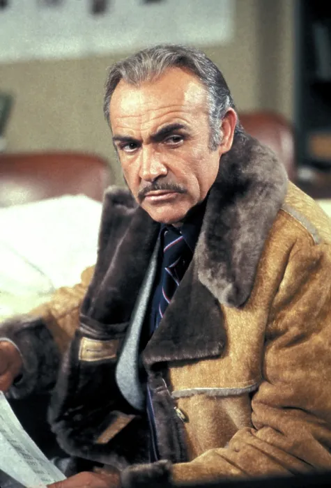 Framed Print : METEOR, Sean Connery, 1979. American International / courtesy Everett Collection