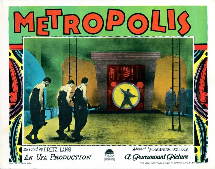 Framed Print : METROPOLIS, lobbycard, 1927 Framed Print : METROPOLIS, lobbycard, 1927