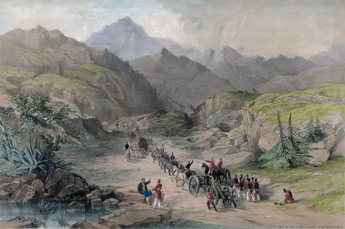 Framed Print : Mexican American War. Battle of Monterey, Feb. 21-23, 1847. US Army commanded by Gen