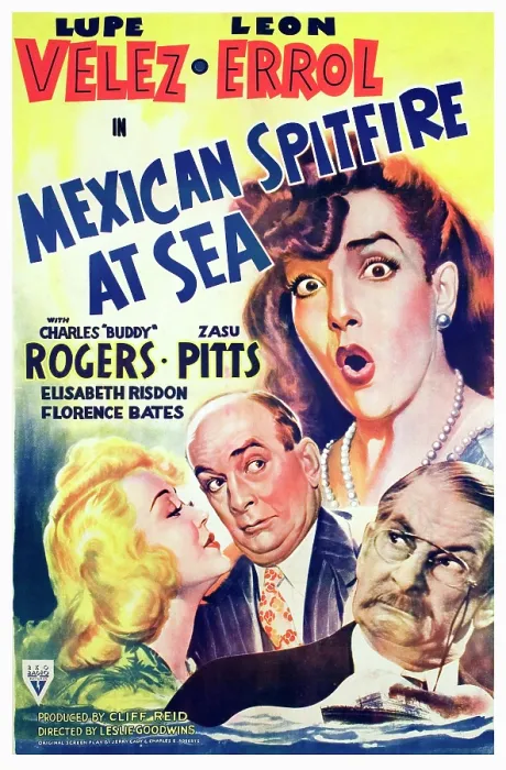 Framed Print : MEXICAN SPITFIRE AT SEA, Lupe Velez, Marion Martin, Leon Errol, Harry Holman, 1942 Framed Print : MEXICAN SPITFIRE AT SEA, Lupe Velez, Marion Martin, Leon Errol, Harry Holman, 1942