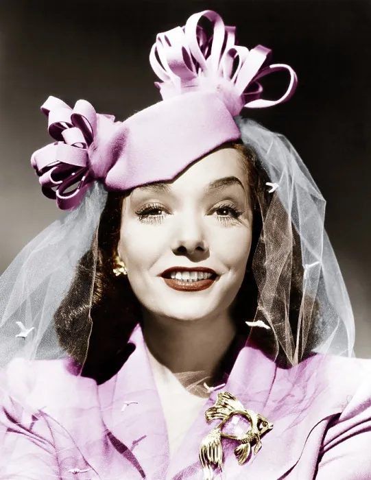 Framed Print : MEXICAN SPITFIRE'S BABY, Lupe Velez, in a felt pillbox hat and a gold brooch 1941 Framed Print : MEXICAN SPITFIRE'S BABY, Lupe Velez, in a felt pillbox hat and a gold brooch 1941