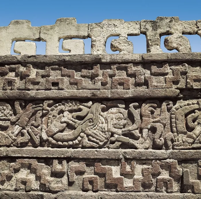 Framed Print : MEXICO. HIDALGO. Tula. Tolteva relief. Toltec art. AISA / Everett Collection**US SALES ONLY**