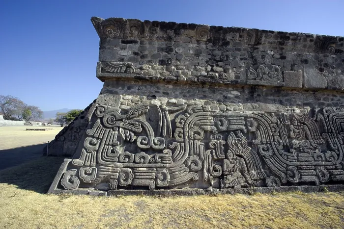 Framed Print : MEXICO. Xochicalco. Ceremonial Center. Quetzalcoatl Pyramid. Teotihuacan culture. RAGA / AISA / Everett Collection (190012)**US SALES ONLY** Framed Print : MEXICO. Xochicalco. Ceremonial Center. Quetzalcoatl Pyramid. Teotihuacan culture. RAGA / AISA / Everett Collection (190012)**US SALES ONLY**