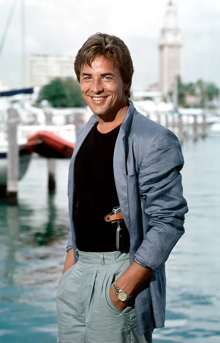Framed Print : MIAMI VICE, Don Johnson, 1984-1989
