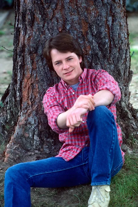 Framed Print : Michael J. Fox of FAMILY TIES, 1984 Framed Print : Michael J. Fox of FAMILY TIES, 1984