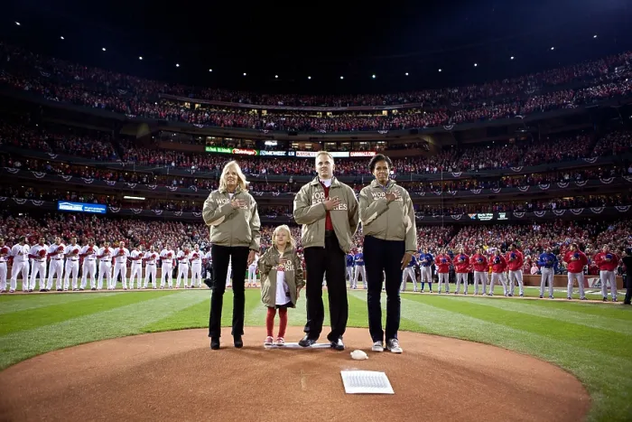Framed Print : Michelle Obama and Dr. Jill Biden at Game 1 of the World Series in St. Louis, Mo. Oct. 19, 2011 Framed Print : Michelle Obama and Dr. Jill Biden at Game 1 of the World Series in St. Louis, Mo. Oct. 19, 2011