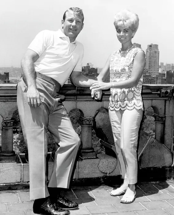 Framed Print : Mickey Mantle, and his wife, Merlyn Mantle, June 22, 1966. Courtesy: CSU Archives / Everett Collection