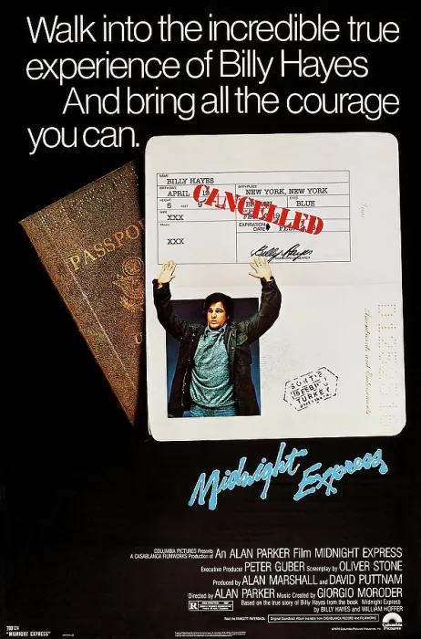 Framed Print : MIDNIGHT EXPRESS, US poster art, Brad Davis, 1978