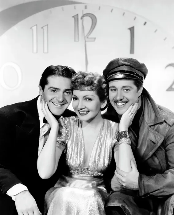 Framed Print : MIDNIGHT, Francis Lederer, Claudette Colbert, Don Ameche, 1939
