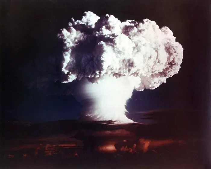 Framed Print : The MIKE shot, was the first successful full-scale test hydrogen bomb, on Oct. 31, 1952 Framed Print : The MIKE shot, was the first successful full-scale test hydrogen bomb, on Oct. 31, 1952