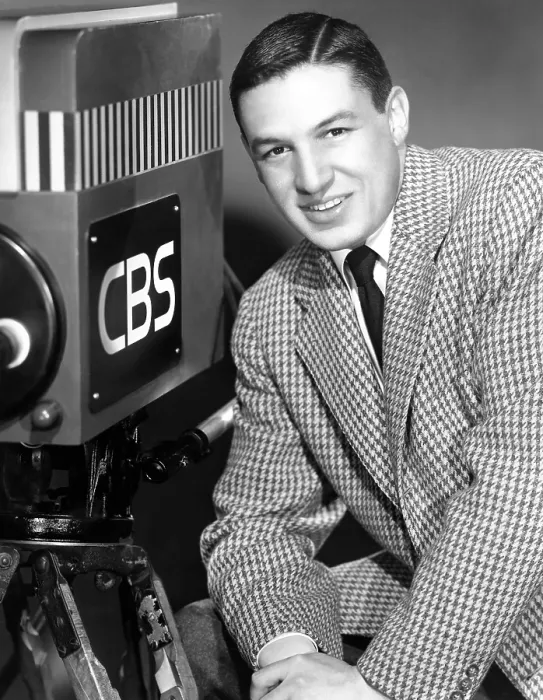 Framed Print : Mike Wallace, news correspondent, circa 1950s Framed Print : Mike Wallace, news correspondent, circa 1950s