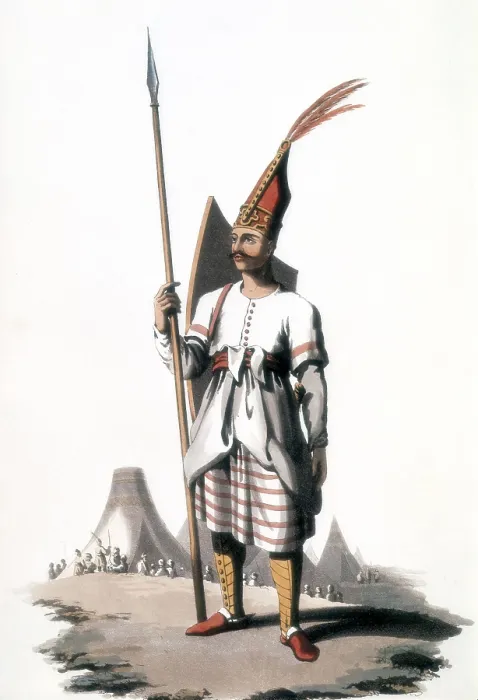 Framed Print : Military dress of a Turkish official of cavalry. AISA / Everett Collection (34)**US SALES ONLY** Framed Print : Military dress of a Turkish official of cavalry. AISA / Everett Collection (34)**US SALES ONLY**