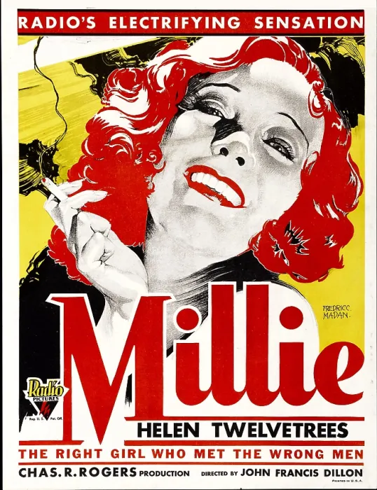 Framed Print : MILLIE, Helen Twelvetrees on window card, 1931