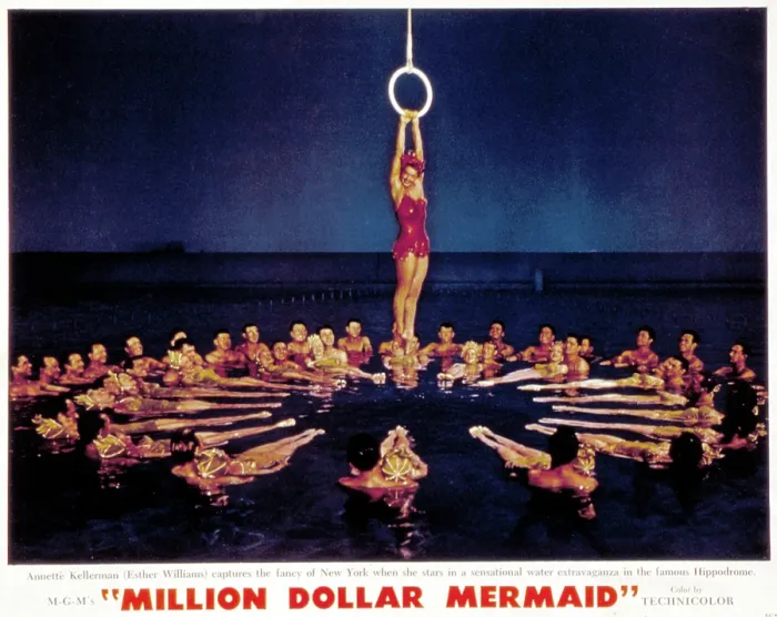 Framed Print : MILLION DOLLAR MERMAID, Esther Williams, 1952