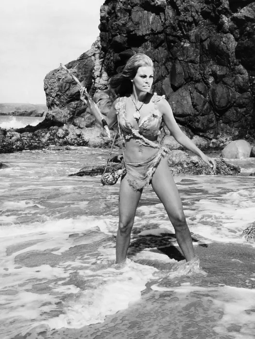 Framed Print : ONE MILLION YEARS, B.C. Raquel Welch, 1966