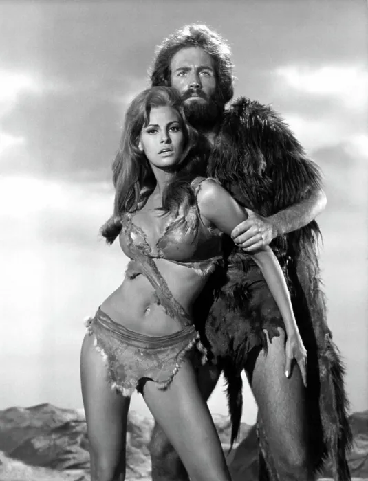 Framed Print : ONE MILLION YEARS B.C. Raquel Welch, John Richardson, 1966, TM & Copyright (c) 20th Century Fox Film Corp. All rights reserved