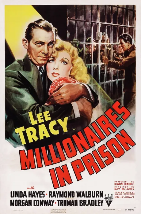 Framed Print : MILLIONAIRES IN PRISON, US poster art, from left: Lee Tracy, Linda Hayes, 1940 Framed Print : MILLIONAIRES IN PRISON, US poster art, from left: Lee Tracy, Linda Hayes, 1940