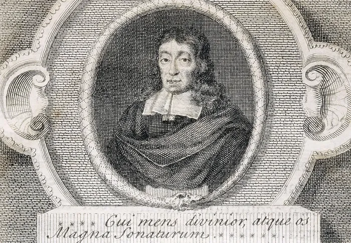 Framed Print : MILTON, John (1608-1674). Engraving (1721). Etching. AISA / Everett Collection**US SALES ONLY**