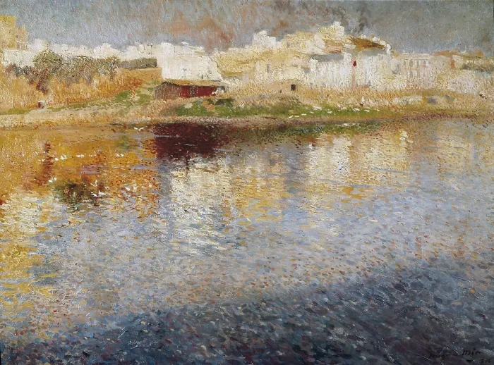 Framed Print : MIR I TRINXET, Joaquim (1873-1940). Reflections. Majorca. 1904. Oil on canvas. SPAIN. Monistrol de Montserrat. Museum of Montserrat Framed Print : MIR I TRINXET, Joaquim (1873-1940). Reflections. Majorca. 1904. Oil on canvas. SPAIN. Monistrol de Montserrat. Museum of Montserrat
