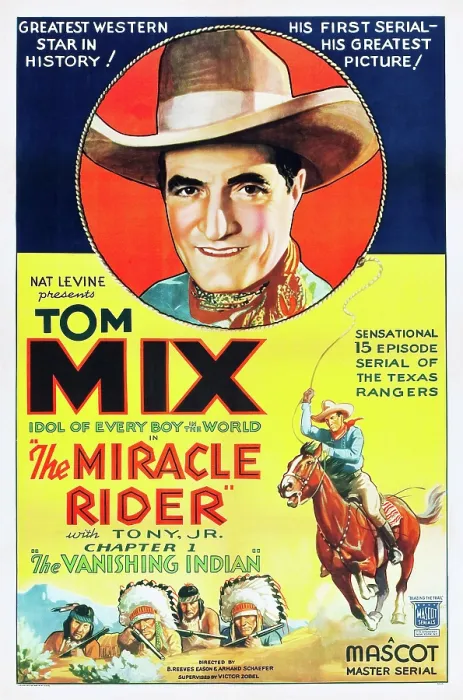 Framed Print : THE MIRACLE RIDER, Tom Mix, 1935