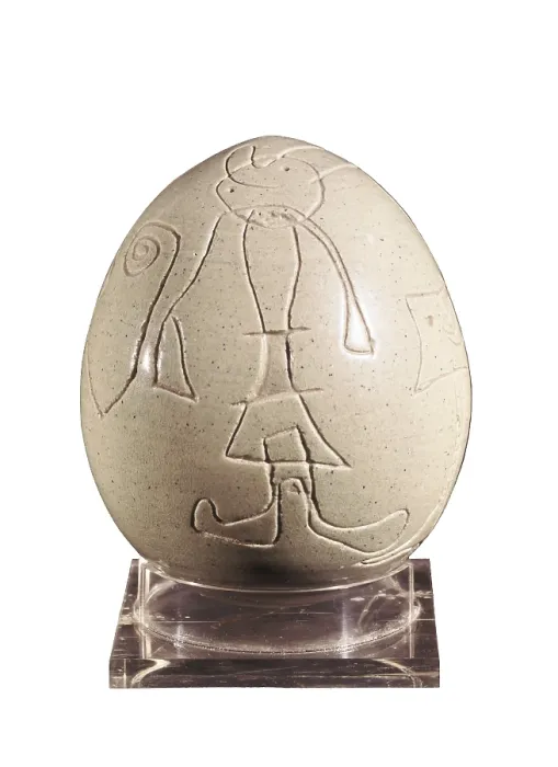 Framed Print : MIRO, Joan (1893-1983). Green Egg. 1956. Sculpture. FRANCE. Paris. Galerie Maeght (Maeght Gallery). AISA / Everett Collection - Image has fine art copyright