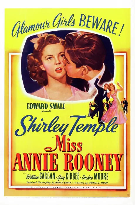 Framed Print : MISS ANNIE ROONEY, US poster, Shirley Temple, Dickie Moore, 1942