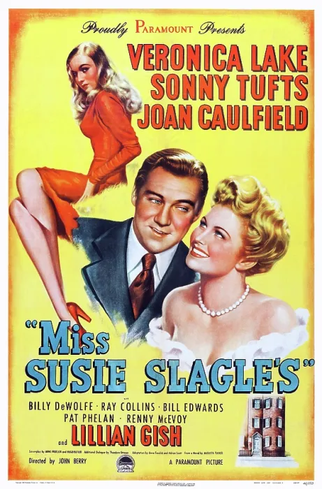 Framed Print : MISS SUSIE SLAGLE'S, US poster art, from top: Veronica Lake, Sonny Tufts, Joan Caulfield, 1946