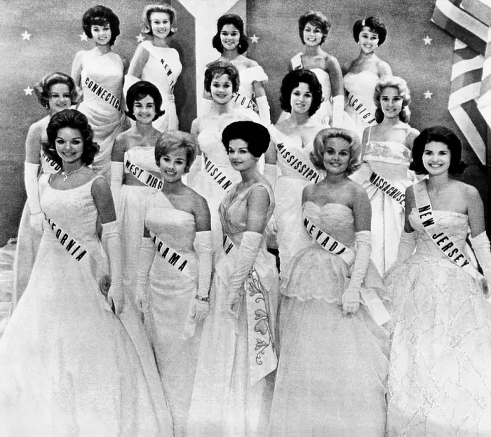 Framed Print : Miss USA 1961 finalists in the first phase of the Miss Universe Pageant in Miami Florida. July 12, 1961 Framed Print : Miss USA 1961 finalists in the first phase of the Miss Universe Pageant in Miami Florida. July 12, 1961