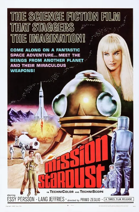 Framed Print : MISSION STARDUST, (aka...4...3...2...1...MORTE), US poster art, Essy Persson. (right), 1967 Framed Print : MISSION STARDUST, (aka...4...3...2...1...MORTE), US poster art, Essy Persson. (right), 1967