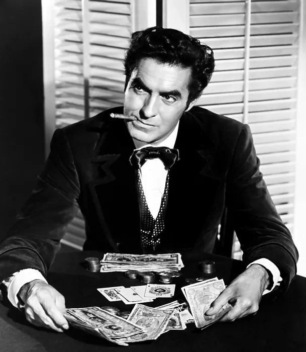 Framed Print : THE MISSISSIPPI GAMBLER, Tyrone Power, 1953 Framed Print : THE MISSISSIPPI GAMBLER, Tyrone Power, 1953