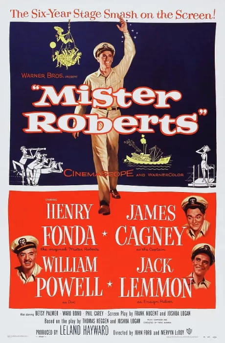 Framed Print : MISTER ROBERTS, Henry Fonda, William Powell, James Cagney, Jack Lemmon, 1955 Framed Print : MISTER ROBERTS, Henry Fonda, William Powell, James Cagney, Jack Lemmon, 1955