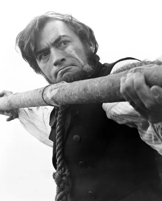 Framed Print : MOBY DICK, Gregory Peck, 1956 Framed Print : MOBY DICK, Gregory Peck, 1956