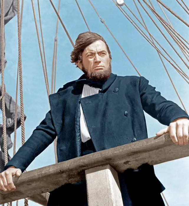 Framed Print : MOBY DICK, Gregory Peck, 1956 Framed Print : MOBY DICK, Gregory Peck, 1956