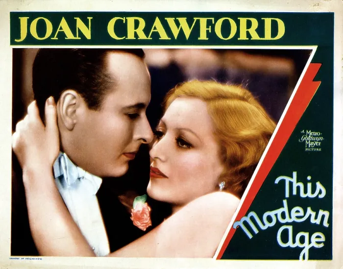 Framed Print : THIS MODERN AGE, from left, Monroe Owsley, Joan Crawford, 1931