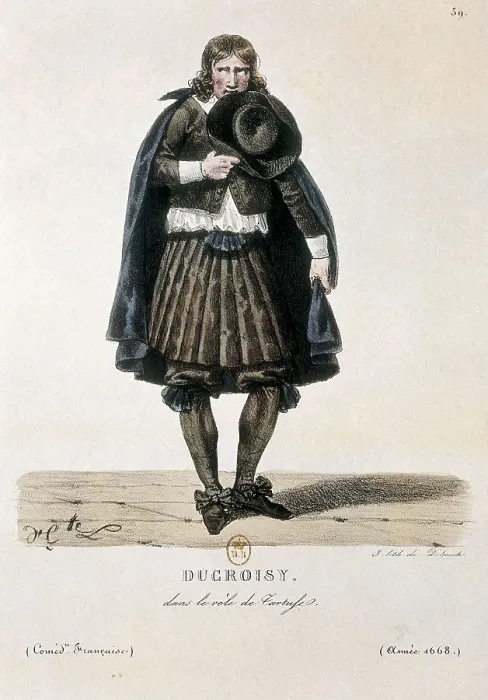 Framed Print : MOLIERE, Jean-Baptiste Poquelin, called (1622-1673). The actor Ducroisy from the Comedie Franaise (French Comedy) in the role of Tartuffe (1668). Litography. FRANCE. Paris Framed Print : MOLIERE, Jean-Baptiste Poquelin, called (1622-1673). The actor Ducroisy from the Comedie Franaise (French Comedy) in the role of Tartuffe (1668). Litography. FRANCE. Paris