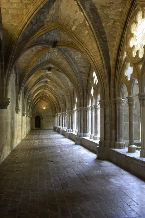 Framed Print : Monastery of Veruela. 1146. SPAIN. Vera de Moncayo. Cloister. Cistercian art. Architecture. AISA / Everett Collection**US SALES ONLY** Framed Print : Monastery of Veruela. 1146. SPAIN. Vera de Moncayo. Cloister. Cistercian art. Architecture. AISA / Everett Collection**US SALES ONLY**