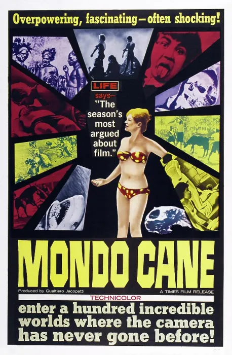 Framed Print : MONDO CANE, US poster, 1962 Framed Print : MONDO CANE, US poster, 1962