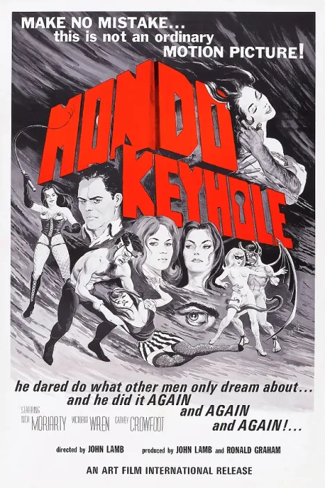 Framed Print : MONDO KEYHOLE, US poster, 1966