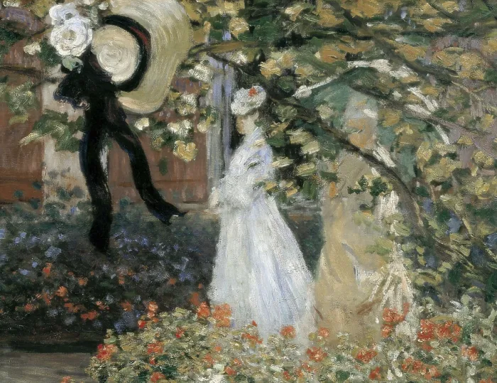 Framed Print : MONET, Claude (1840-1926). The Luncheon. 1873-1874. Right upper detail. Impressionism. Oil on canvas. FRANCE. Paris. Muse d'Orsay (Orsay Museum) Framed Print : MONET, Claude (1840-1926). The Luncheon. 1873-1874. Right upper detail. Impressionism. Oil on canvas. FRANCE. Paris. Muse d'Orsay (Orsay Museum)