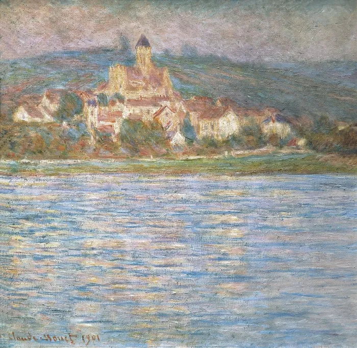 Framed Print : MONET, Claude (1840-1926). Morning at Vtheuil. 1901. Impressionism. Oil on canvas. AISA / Everett Collection**US SALES ONLY**