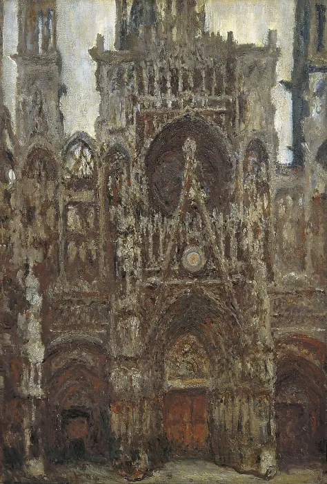 Framed Print : MONET, Claude (1840-1926). Rouen Cathedral, evening, harmony in brown. 1892. Harmony in brown. Impressionism. Oil on canvas. FRANCE. Paris. Muse d'Orsay (Orsay Museum) Framed Print : MONET, Claude (1840-1926). Rouen Cathedral, evening, harmony in brown. 1892. Harmony in brown. Impressionism. Oil on canvas. FRANCE. Paris. Muse d'Orsay (Orsay Museum)