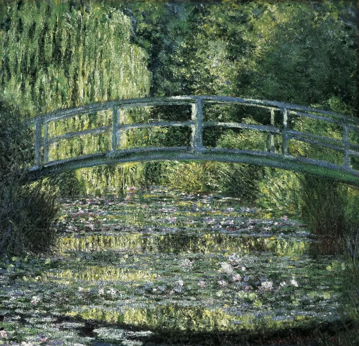 Framed Print : MONET, Claude (1840-1926). The Waterlily Pond: Green Harmony. 1899. Impressionism. Oil on canvas. FRANCE. Paris. Muse d'Orsay (Orsay Museum) Framed Print : MONET, Claude (1840-1926). The Waterlily Pond: Green Harmony. 1899. Impressionism. Oil on canvas. FRANCE. Paris. Muse d'Orsay (Orsay Museum)