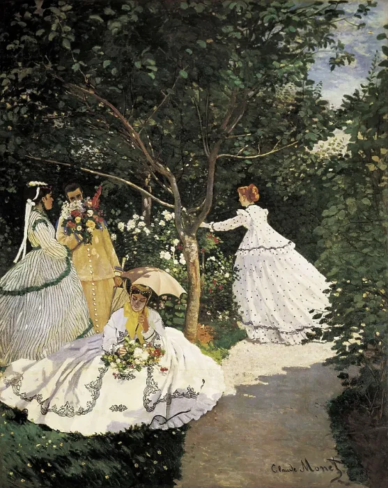 Framed Print : MONET, Claude (1840-1926). Women in the Garden. 1867. Impressionism. Oil on canvas. FRANCE. Paris. Muse d'Orsay (Orsay Museum). AISA / Everett Collection**US SALES ONLY** Framed Print : MONET, Claude (1840-1926). Women in the Garden. 1867. Impressionism. Oil on canvas. FRANCE. Paris. Muse d'Orsay (Orsay Museum). AISA / Everett Collection**US SALES ONLY**